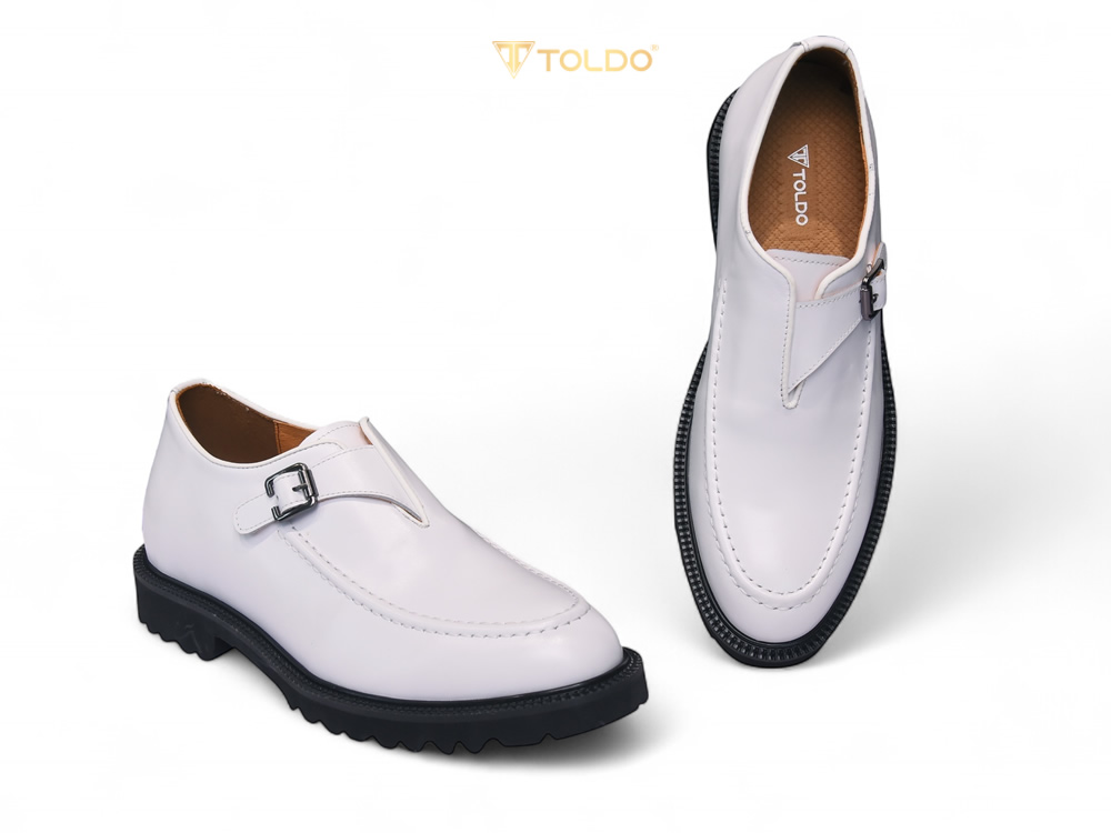 Giày cao 7cm siêu nhẹ da thật 9